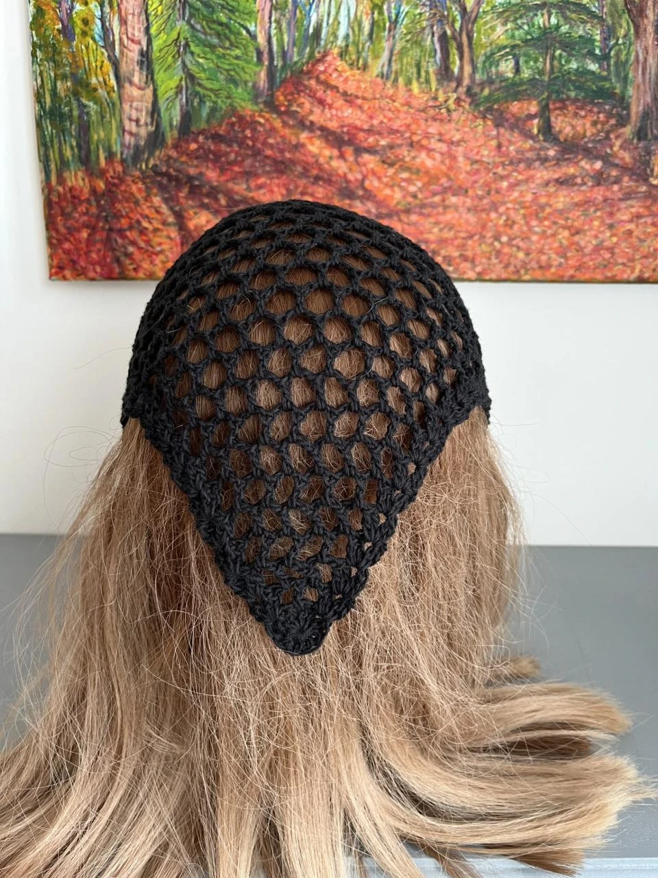Bandana bandeau foulard headband pañuelo Noir Taille unique adulte et enfant  Fa – photo 2
